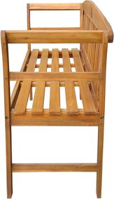 vidaXL Παγκάκι Ρόδου 1 -θέσιο 157 cm Solid Acacia wood Natural