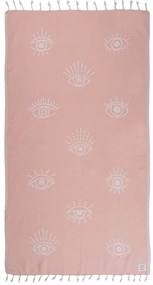 ΠΕΤΣΕΤΑ ΘΑΛΑΣΣΗΣ EYES ON ME 90X170 PINK - Nef-Nef Homeware