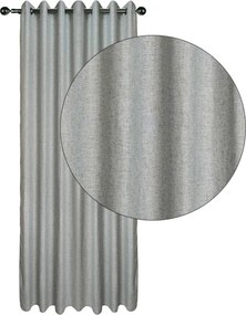 Κουρτίνα (140x270) Με Τρουκς Das Home 2252 Grey