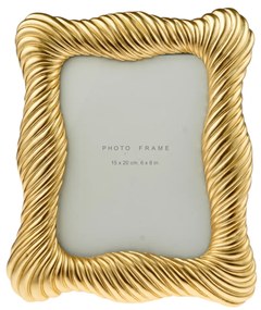 Κορνίζα Polyester Χρυσή Με Γραμμές 15x20εκ. Zen Collection 25.21.51518