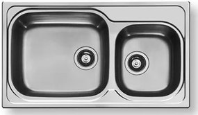 Νεροχύτης Pyramis Amaltia Plus 2B-σαγρέ