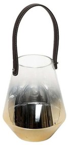 Φανάρι REC204 Χρυσό 26x22x22cm Espiel Glass