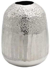 Βάζο 941-124-003 24x30cm Silver Μέταλλο