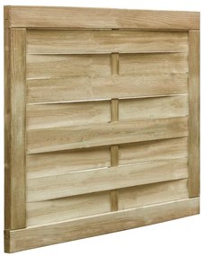 vidaXL Πόρτα Φράχτη Πράσινη 100 x 75 εκ. Εμποτισμένο Ξύλο Πεύκου