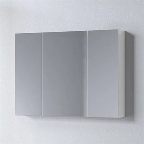 Bathroom Mirror OMEGA 85 White Gloss 82x14x65 cm 82x14x65 εκ.