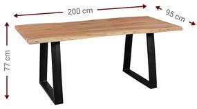 Τραπέζι Rama-200 x 95 x 77