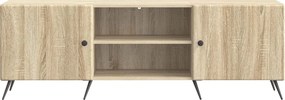 vidaXL Ντουλάπι TV 150 x 31 x 50 εκ. Sonoma Δρυς Επεξεργασμένο Ξύλο