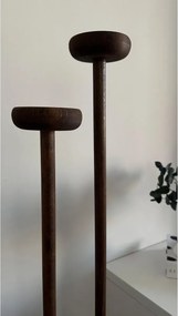 Stewehome Σετ 2 τεμαχίων ξύλινα κηροπήγια 120x80 cm