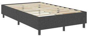 Πλαίσιο Κρεβατιού Boxspring Γκρι 120 x 200 εκ. Υφασμάτινο - Γκρι