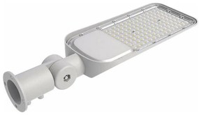 LED φωτιστικό δρόμου PRO Samsung Chip με Αισθητήρα Φωτός 100W 11000lm 6400Κ Γκρί – 20435 VTAC-20435-Γκρι 20435