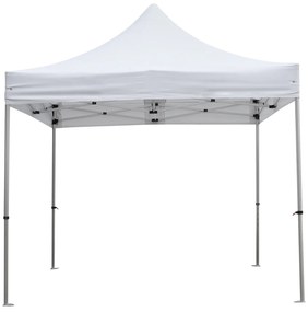 GAZEBO Β.ΤΥΠΟΥ CRESSEN HM6305 ΠΤΥΣΣΟΜ.-ΣΚΕΛΕΤΟΣ ΑΛΟΥΜ.ΑΣΗΜΙ-ΛΕΥΚΟ ΠΑΝΙ 3x3x3,4Yεκ - 0612841 - HM6305