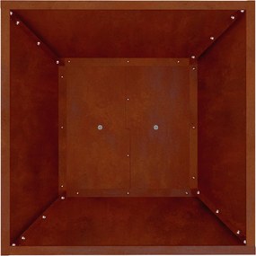vidaXL Γλάστρα Πυλώνας Σκ rusty 40 x 40 x 100 cm