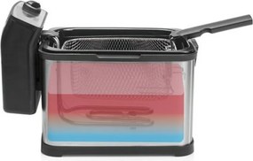 Φριτέζα Princess 01.183001.01.050 3 L Μαύρο Ασημί