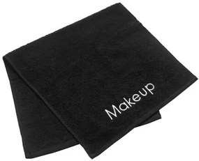 Beauty Home Πετσέτα Make up Art Ε3003 40x90 Μαύρο
