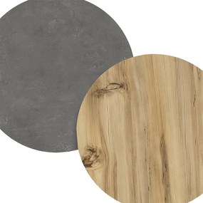 Έπιπλο τηλεόρασης Elana sonoma-ανθρακί 150x29x46εκ