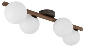 Πλαφονιέρα Φωτιστικό Οροφής 4xG9 Καφέ Ξύλο Estera Wood 10270 TK Lighting-10270-Καφέ 10270