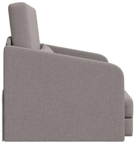 vidaXL Κρεβάτι καναπές Taupe 65 x 80 x 83 εκ. ύφασμα