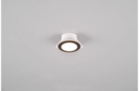 Χωνευτό Σποτ Φωτιστικό Οροφής Τοίχου RGBW 1xLED 4W 1xLED 1W Dimmer Argus Lighting-653610132-Μαύρο 653610132