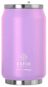 Ισοθερμικό Δοχείο Καφέ Save The Aegean 01-16715 300ml Purple Estia