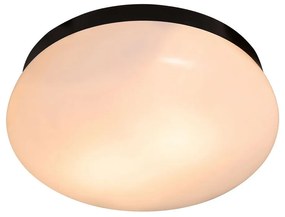Φωτιστικό Μπάνιου Οροφής Foam 2210126003 E27 34x12cm Black Nordlux Plastic