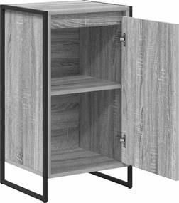 vidaXL Πλαϊνό γραφείο Γκρίζο Σονομα 43 x 36 x 75,5 εκ.