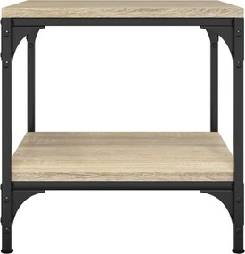 vidaXL Τραπεζάκια Σαλονιού 2 τεμ. Sonoma Δρυς 40x40x40 εκ. Επεξ. Ξύλο
