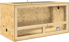 vidaXL Terrarium Καφέ 100 x 50 x 100 cm OSB
