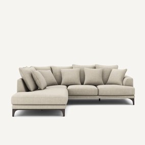 Γωνιακός καναπές από βαμβάκι και λινό, ARMENTO