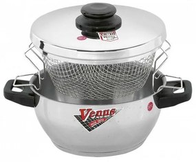 Venus 11622 Inox 18/10 Φριτέζα Ηλεκτρική Με Καλάθι 3,3lt