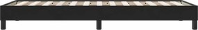 vidaXL Box Spring Κρεβάτι χωρίς στρώμα Μαύρο 100x210 cm Βελούδινο