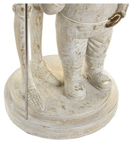 Διακοσμητική Φιγούρα Home ESPRIT Λευκό Χρυσό 14 X 13 X 42,5 CM