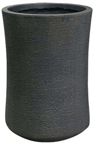 Κασπώ Πήλινο Καμπύλη 06-00-20722-L Φ55x77cm Anthracite Marhome Πηλός