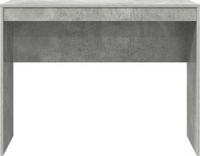 vidaXL Γραφείο Σκυρόδεμα Γκρι 100 x 40 x 76 εκ.