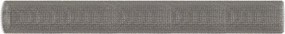 vidaXL Πλέγμα Οθόνης 3 mesh 100 x 200 cm Ανοξείδωτο Ατσάλι 201 Ασημί