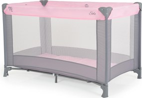 Folding cot Solo pink