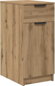 vidaXL Ντουλάπι Γραφείου Artisan Δρυς 33x50x75 εκ. Επεξεργασμένο Ξύλο