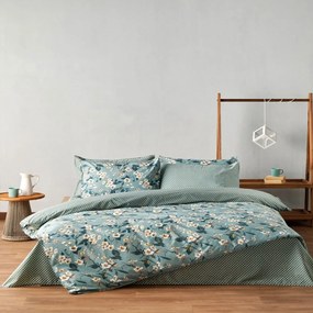 Παπλωματοθήκη Tesoro 19 (Σετ 3τμχ) Ciel Kentia Υπέρδιπλo 225x245cm 100% Πενιέ Βαμβάκι