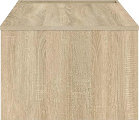 vidaXL Τραπεζάκι σαλονιού Δρύς Sonoma 95 x 50 x 34 εκ