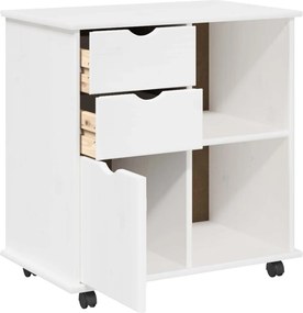 VidaXL Κινητό Ντουλάπι MOSS 63,5 x 39 x 65,5 εκ. Στερεό ξύλο πεύκου