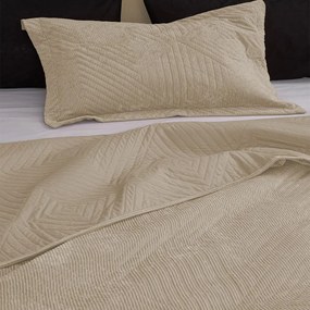 Κουβερλί Dizza Vanilla Palamaiki Υπέρδιπλo 220x240cm Πολυέστερ
