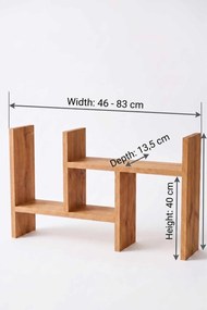 Ράφι Κουζίνας Πεύκο COGOL 46x13.5x40