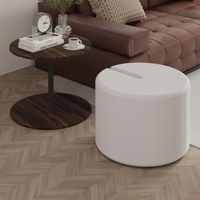 Σετ Βοηθητικών Τραπεζιών Καρυδί REUBO 43x43x47