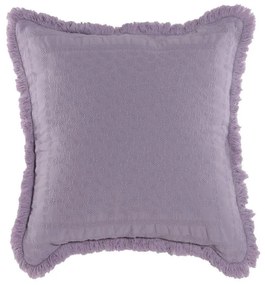 Διακοσμητικό Μαξιλάρι (Με Γέμιση) Fiorella Lilac Nef-Nef 50Χ50 Cotton-Polyester