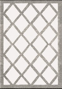 Χαλί Γκρι/Λευκό Ν.5395 120x180cm