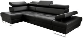 Γωνιακός καναπές Gelito Mini LTHR-Αριστερή