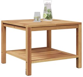 vidaXL Τραπεζάκι σαλονιού Καφέ 60 x 60 x 45 cm Μασίφ ξύλο teak