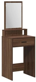 vidaXL Κομμό Υπνοδωματίου με συρτάρι Καφέ δρυς 50 x 41 x 140 εκ.