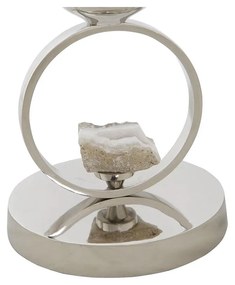 Βάζο DKD Home Decor Σαμπάνια Κρυστάλλινο Αλουμίνιο (15 x 15 x 56 cm)