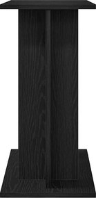 vidaXL Βάση Ενυδρείου Μαύρη Δρυς 60x30x60 εκ. από Τεχνητό Ξύλο