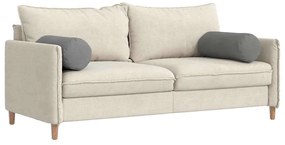 vidaXL Μαξιλάρια Στήριγμα 2 pcs Σκούρο Γκρι Ø 25 x 70 cm